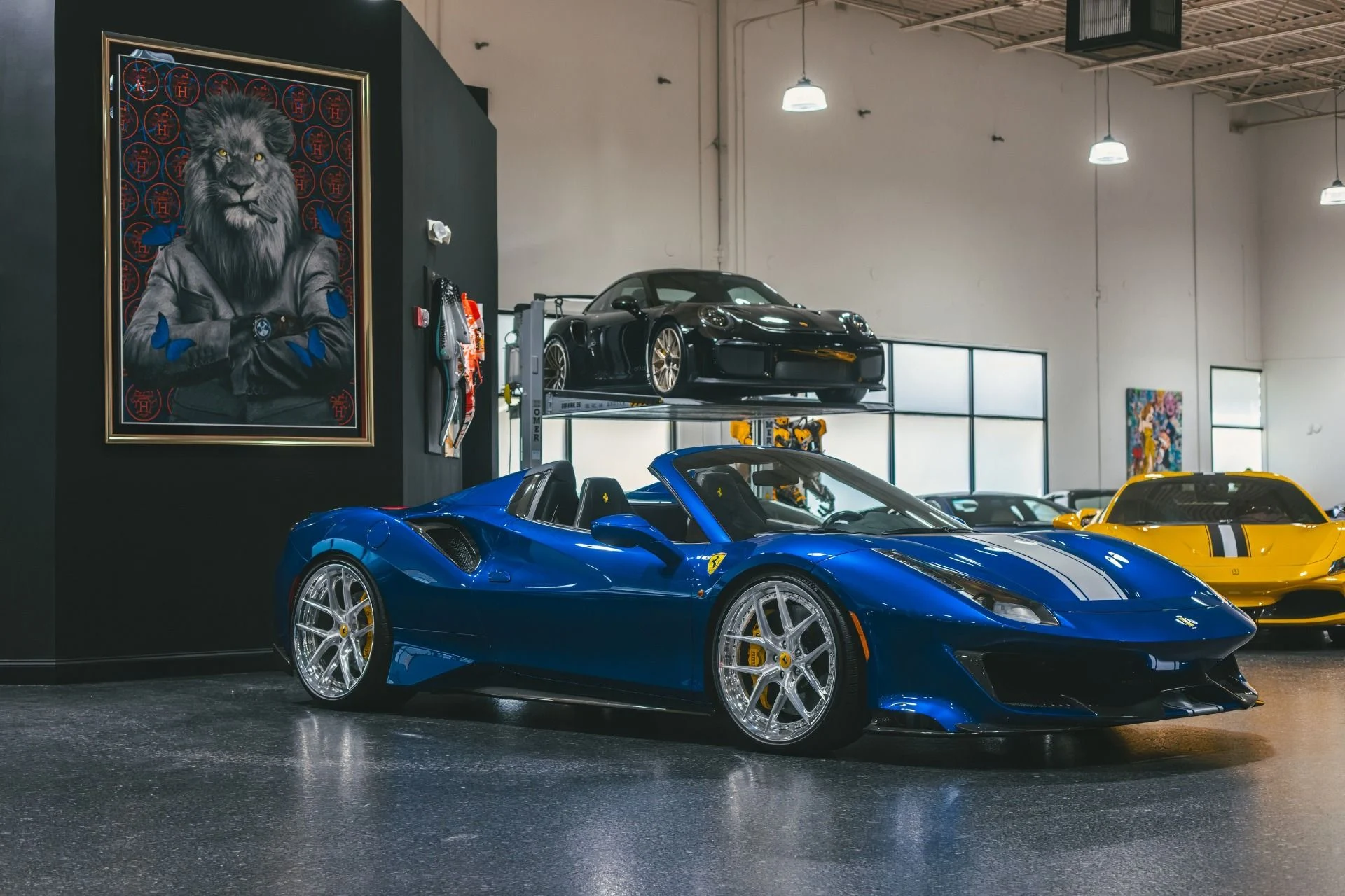 mph002_4153568582_Used_2020_Ferrari_488_Pista_Spider_HUGE_525000_MSRP_Blu_Elettrico_Paint_HRE_Wheels_1788615204_1b00283c9c
