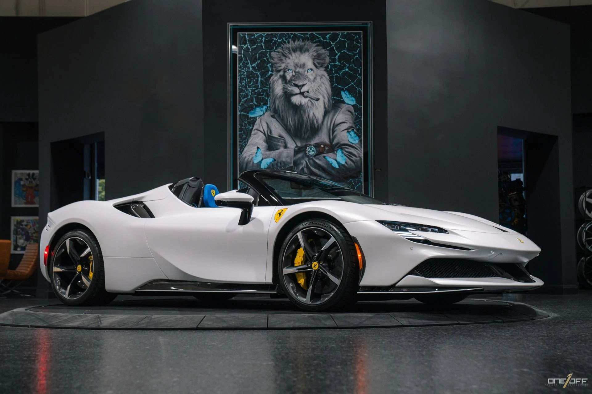 mph003_46730569_Used_2022_Ferrari_SF_90_Spider_831_K_MSRP_Tailor_Made_Factory_Matte_White_Paint_Blue_Alcantara_Interior_1759154920_280f801024
