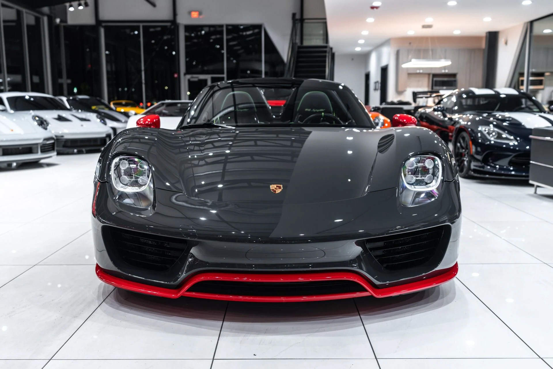 mph005_4260339879_Used_2015_Porsche_918_Spyder_Weissach_Package_PTS_Grey_Black_Extremely_RARE_1_of_1_Spec_1732908201_9eff91495d