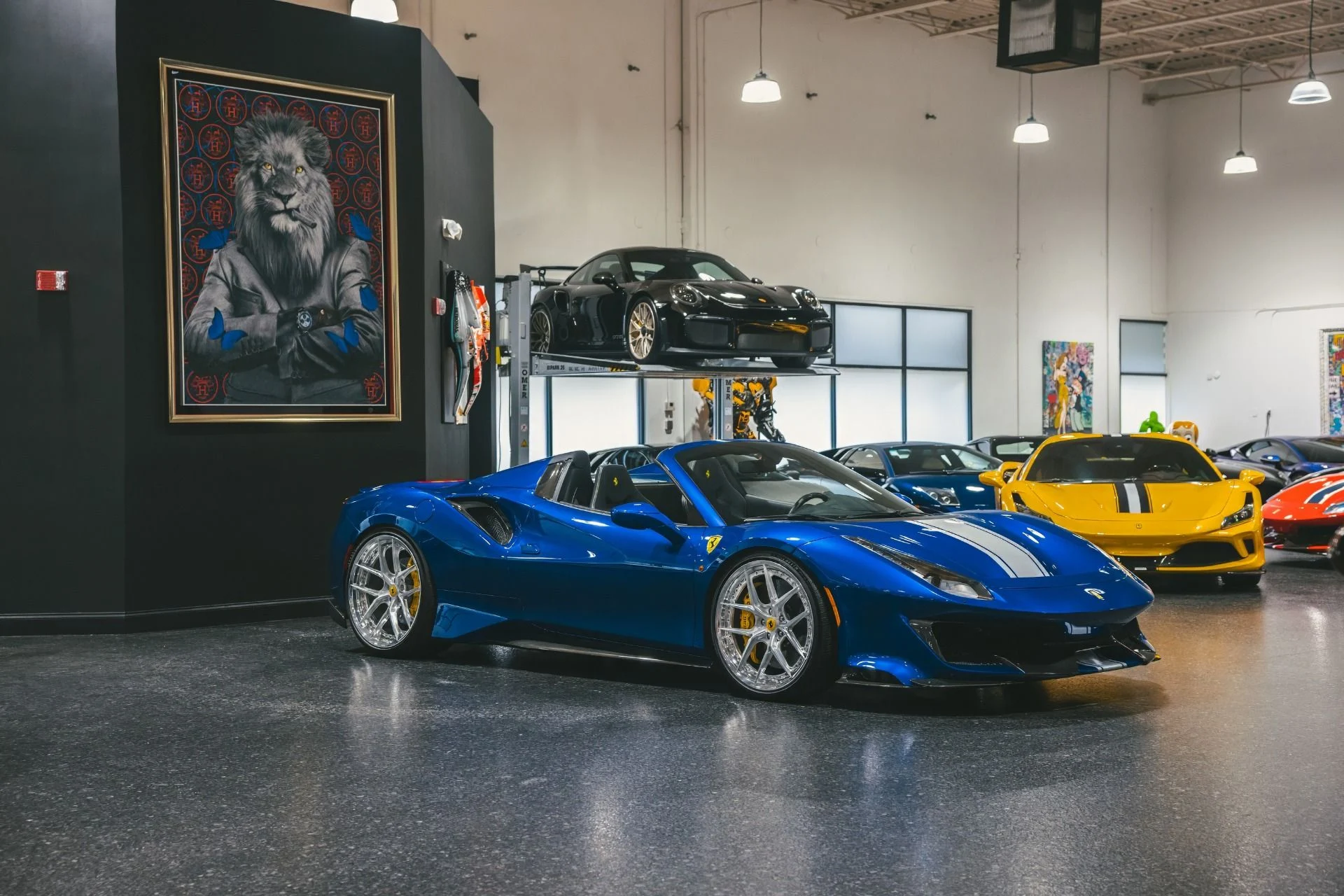 mph006_2109036174_Used_2020_Ferrari_488_Pista_Spider_HUGE_525000_MSRP_Blu_Elettrico_Paint_HRE_Wheels_1788615204_22477a65d2