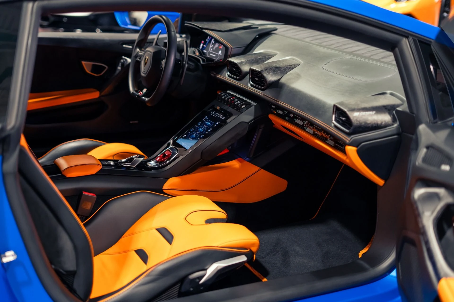 mph007_3902767464_Used_2020_Lamborghini_Huracan_EVO_Blu_Aegeus_Matte_Paint_w_Orange_Leather_Sensonum_Audio_1781118932_47d567e410