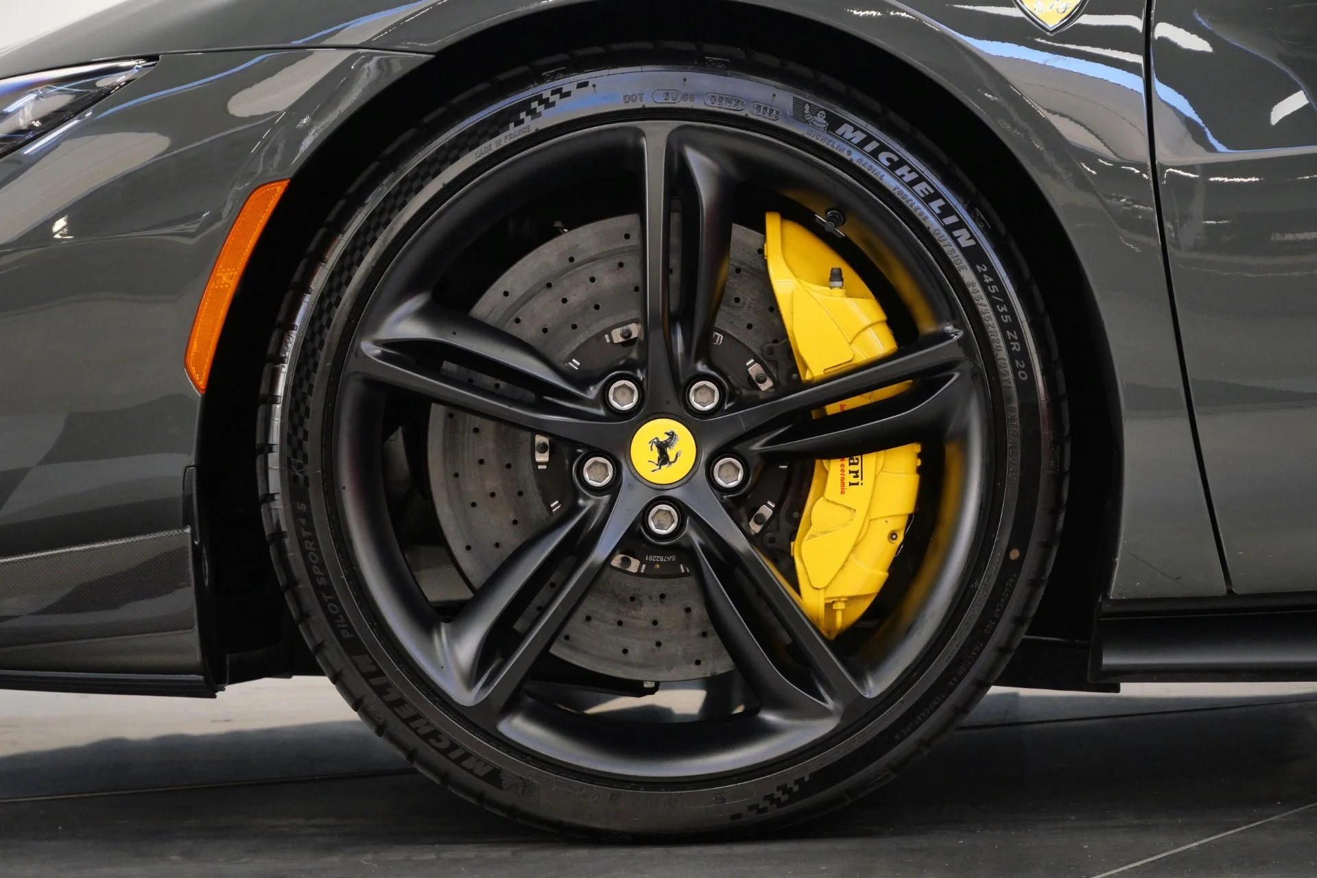 mph009_681937819_Used_2023_Ferrari_296_GTB_Livery_stripes_Carbon_Fiber_Racing_Seats_Yellow_Stitching_1769812467_349344ab94