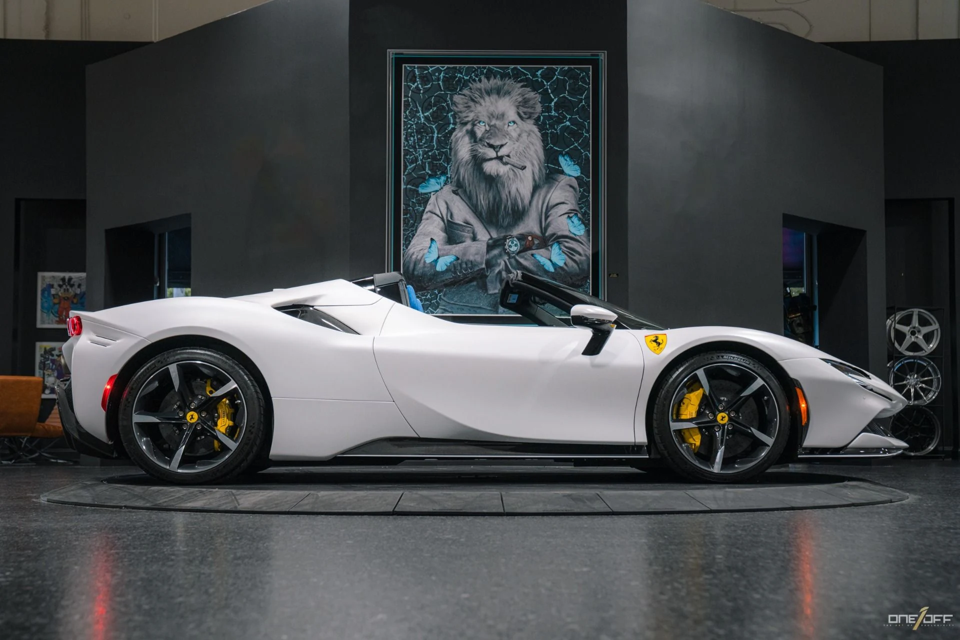 mph015_31275948_Used_2022_Ferrari_SF_90_Spider_831_K_MSRP_Tailor_Made_Factory_Matte_White_Paint_Blue_Alcantara_Interior_1759154920_cf7c97811c
