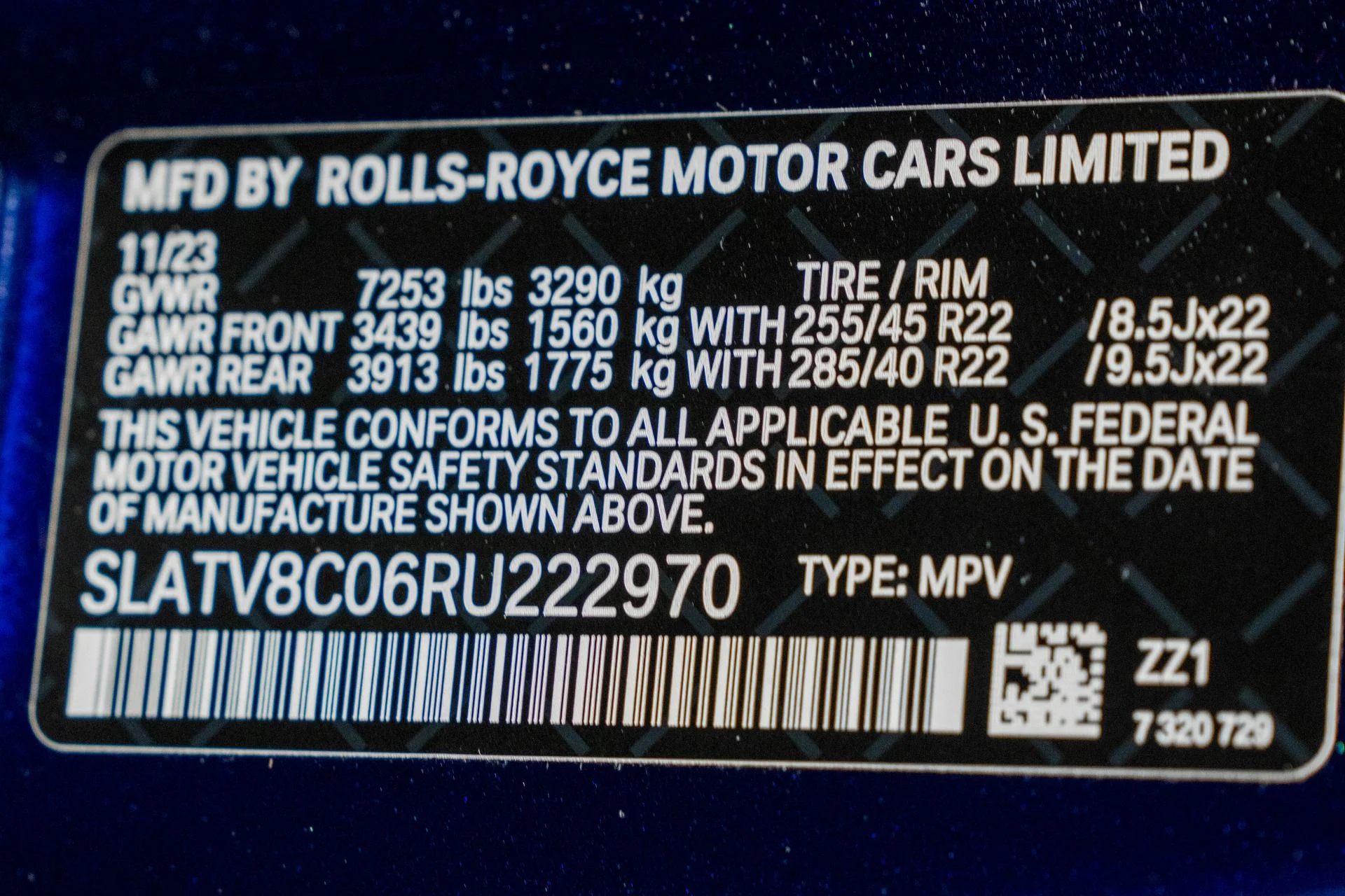 mph018_3457649664_Used_2024_Rolls_Royce_Cullinan_Black_Badge_Blue_Shadow_Edition_One_of_62_Built_Massive_629k_MSRP_1768246979_0d9f4eb8b2