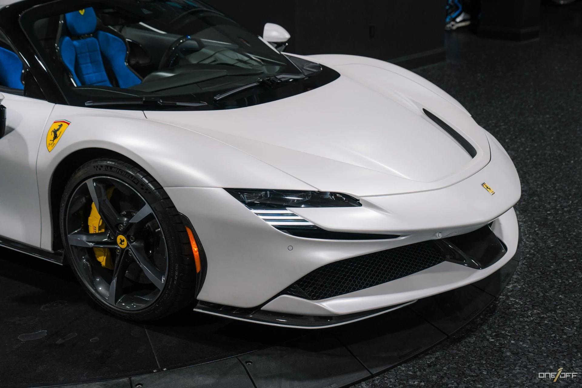 mph018_4099637169_Used_2022_Ferrari_SF_90_Spider_831_K_MSRP_Tailor_Made_Factory_Matte_White_Paint_Blue_Alcantara_Interior_1759154966_8b0c785f19