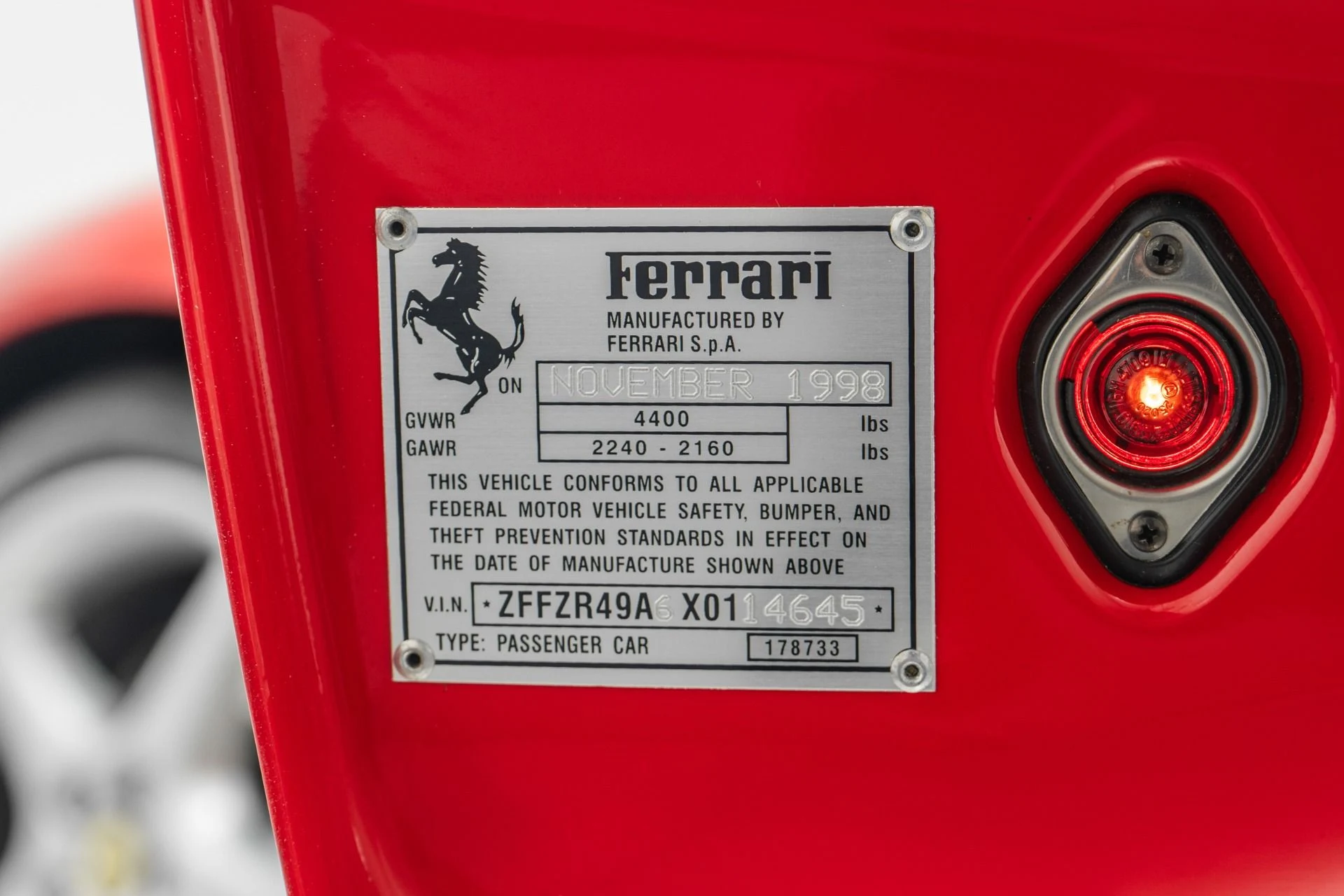 mph019_898172835_Used_1999_Ferrari_550_Maranello_6_Speed_Manual_890_Original_Miles_Classiche_Freshly_Serviced_1776114267_b1626359a0