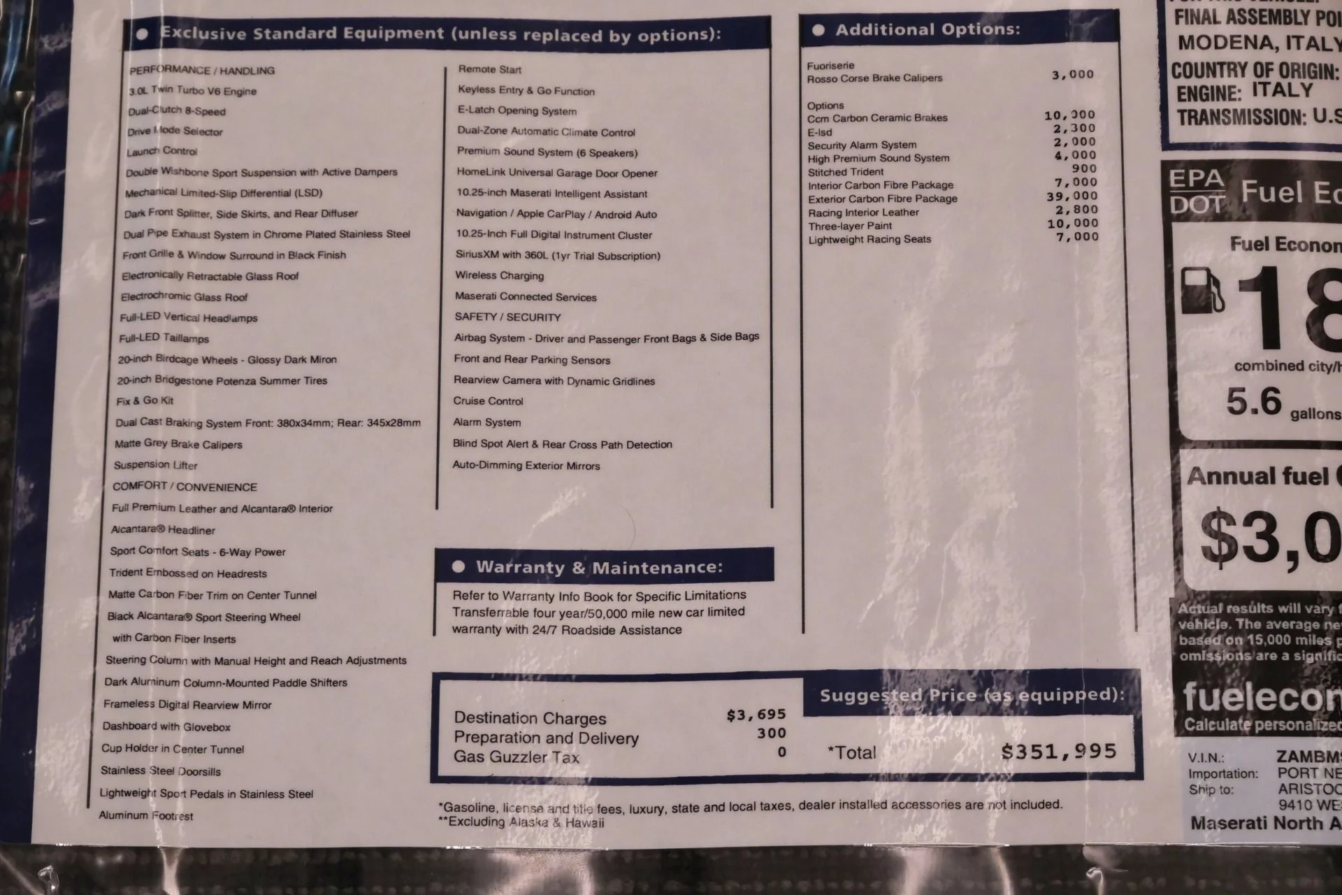 mph020_3054245331_Used_2023_Maserati_MC_20_Cielo_1598_Miles_Carbon_Ceramic_Brakes_Interior_Exterior_Carbon_Packages_1776351589_347683d762