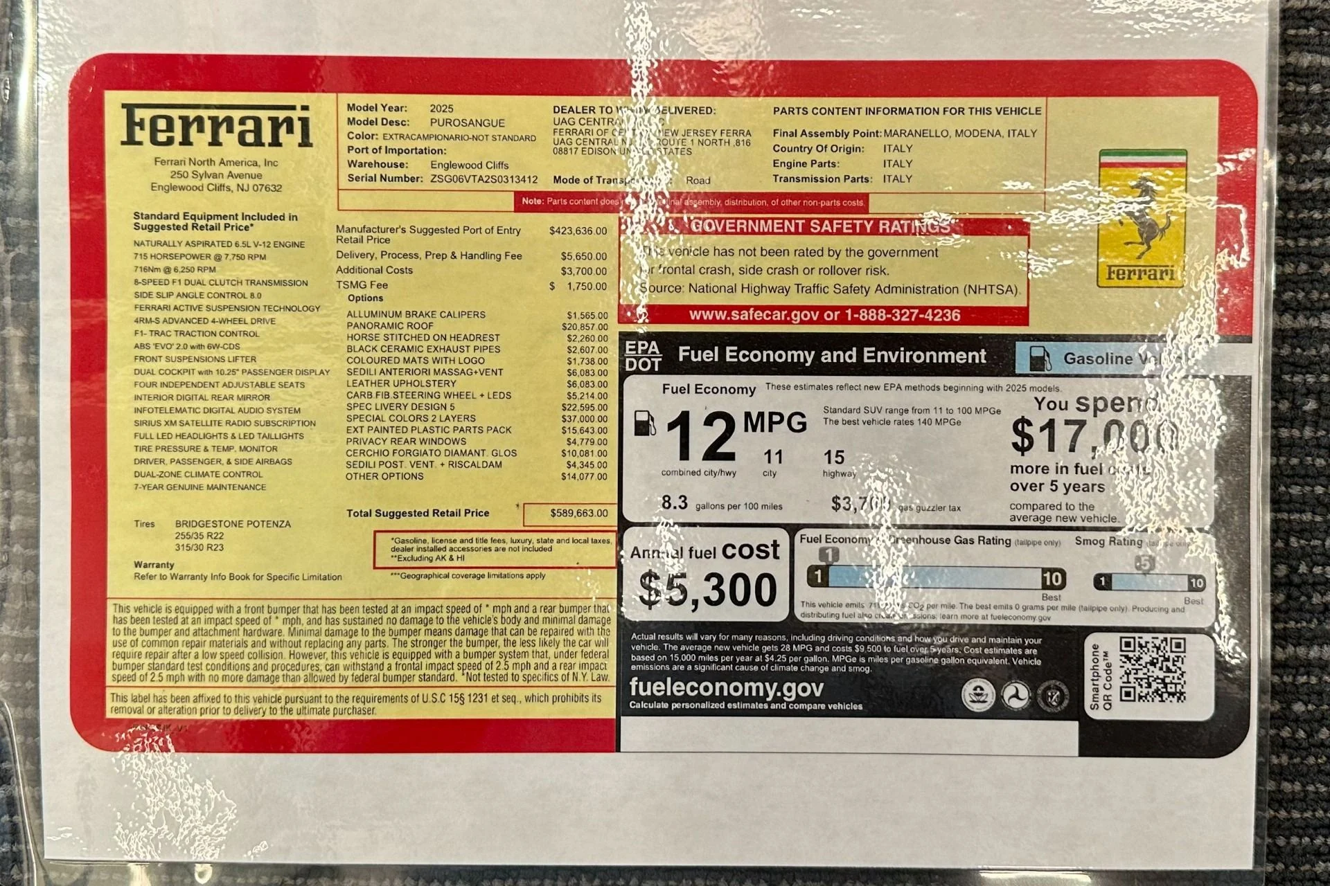 mph021_4039669787_Used_2025_Ferrari_Purosangue_Big_MSRP_Special_Paint_Loaded_Low_Miles_1771628075_27cd1aba86