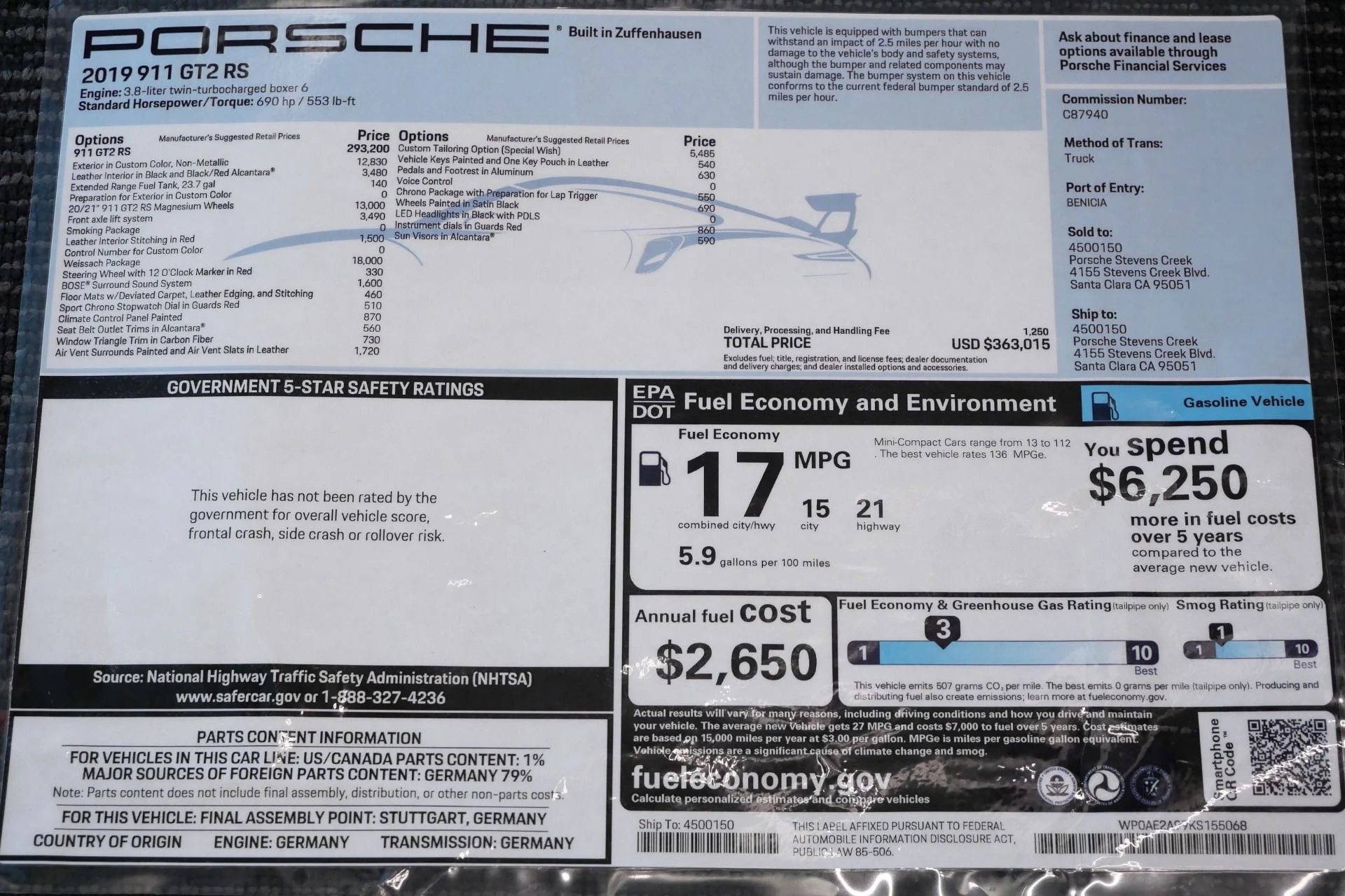 mph022_1634701422_Used_2019_Porsche_911_GT_2_RS_Paint_to_Sample_Weissach_package_CXX_Options_1787850185_9a0b416c25