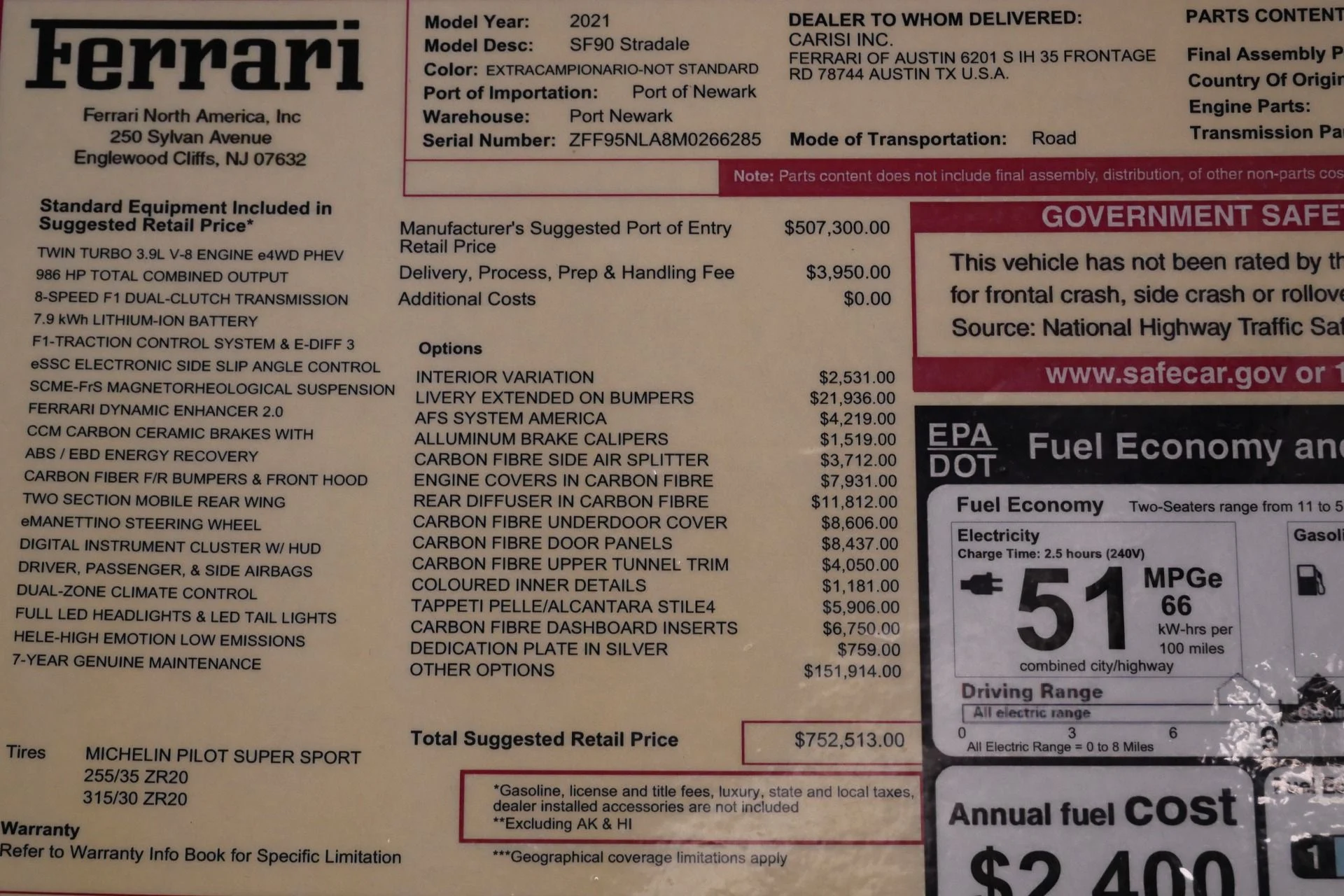 mph022_3507294685_Used_2021_Ferrari_SF_90_Stradale_Assetto_Fiorano_245_K_in_Options_Amazing_Color_1774374254_87f5c48f71