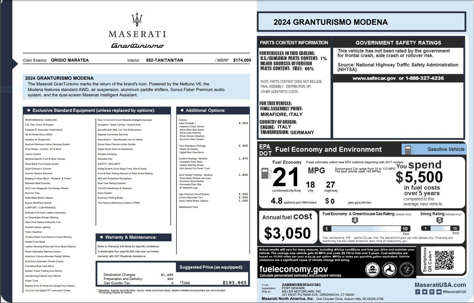 mph022_3525023664_Used_2024_Maserati_Gran_Turismo_Modena_50cc57467c