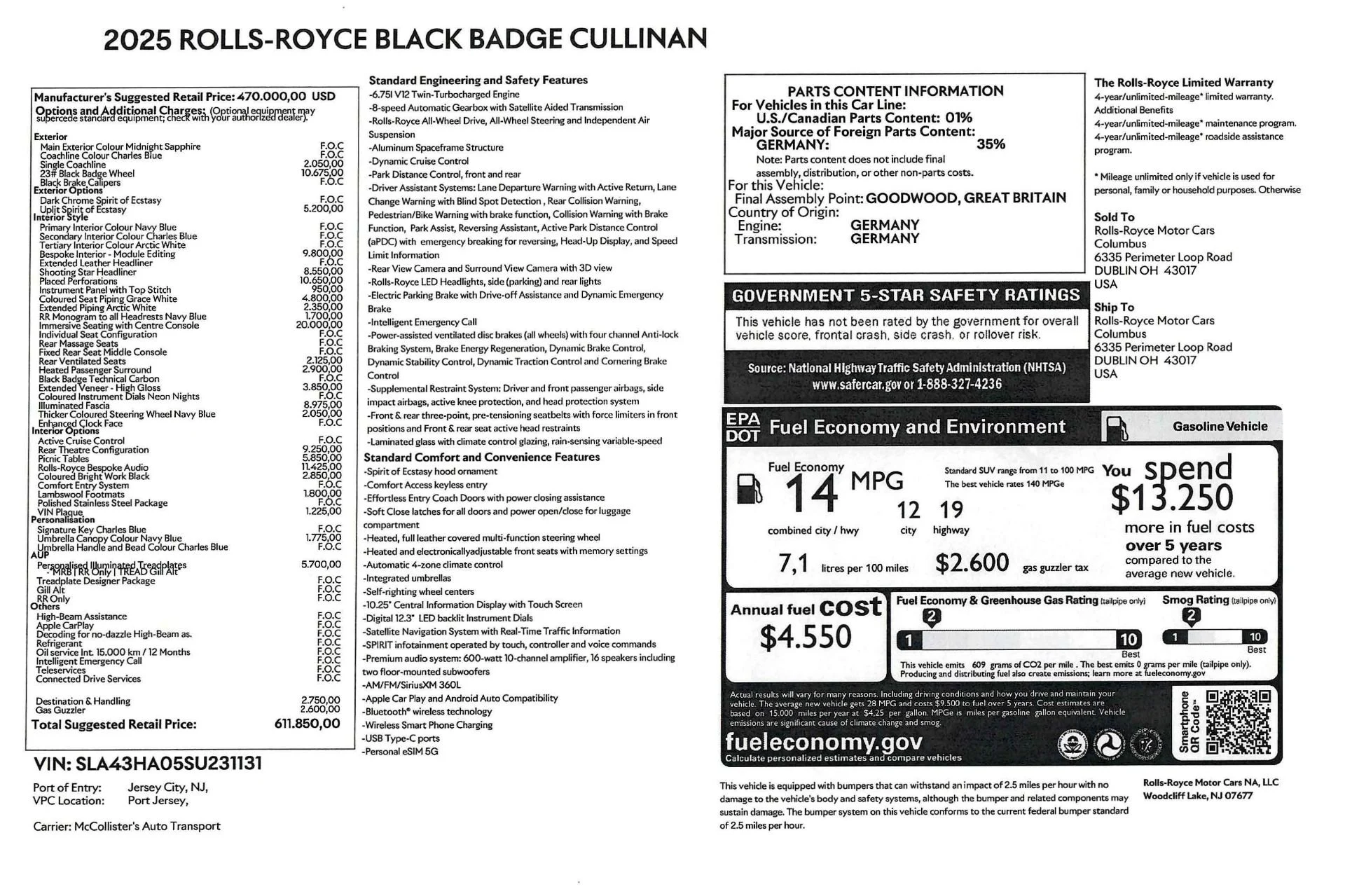 mph022_486620140_Used_2025_Rolls_Royce_Cullinan_Black_Badge_345_Miles_611_K_MSRP_Gorgeous_Interior_1783451197_fd6f39d9af