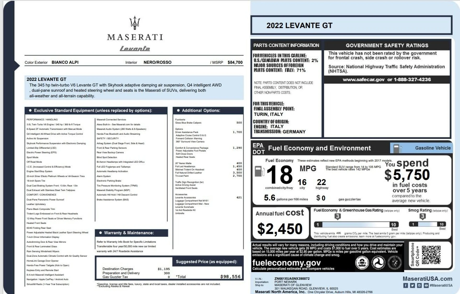 mph023_1231106977_Used_2022_Maserati_Levante_GT_1764079999_970974491b