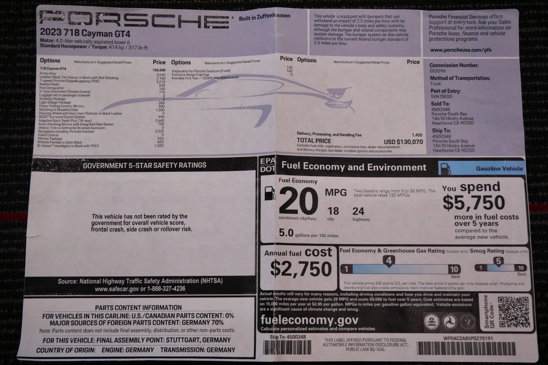 mph023_382635692_Used_2023_Porsche_718_Cayman_GT_4_4_Liter_Power_18_Way_Seats_Leather_and_Race_Tex_Interior_1774984872_c1bd6dabca