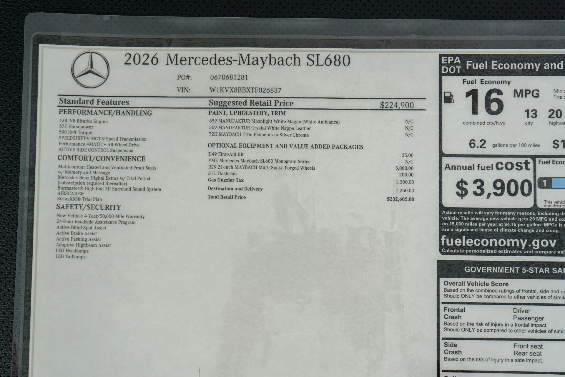 mph023_407080287_Used_2026_Mercedes_Benz_Maybach_SL_680_Factory_Matte_Paint_Extremely_Low_Miles_1771434800_79d0761e3e