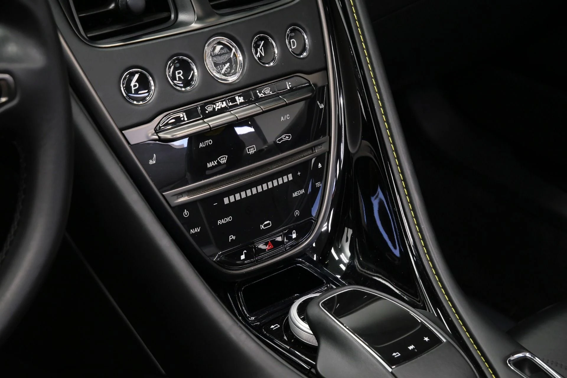 mph024_4258886924_Used_2020_Aston_Martin_DB_11_Volante_Gloss_Black_Trim_Electron_Yellow_Stitching_1776805913_acb7c1c18b