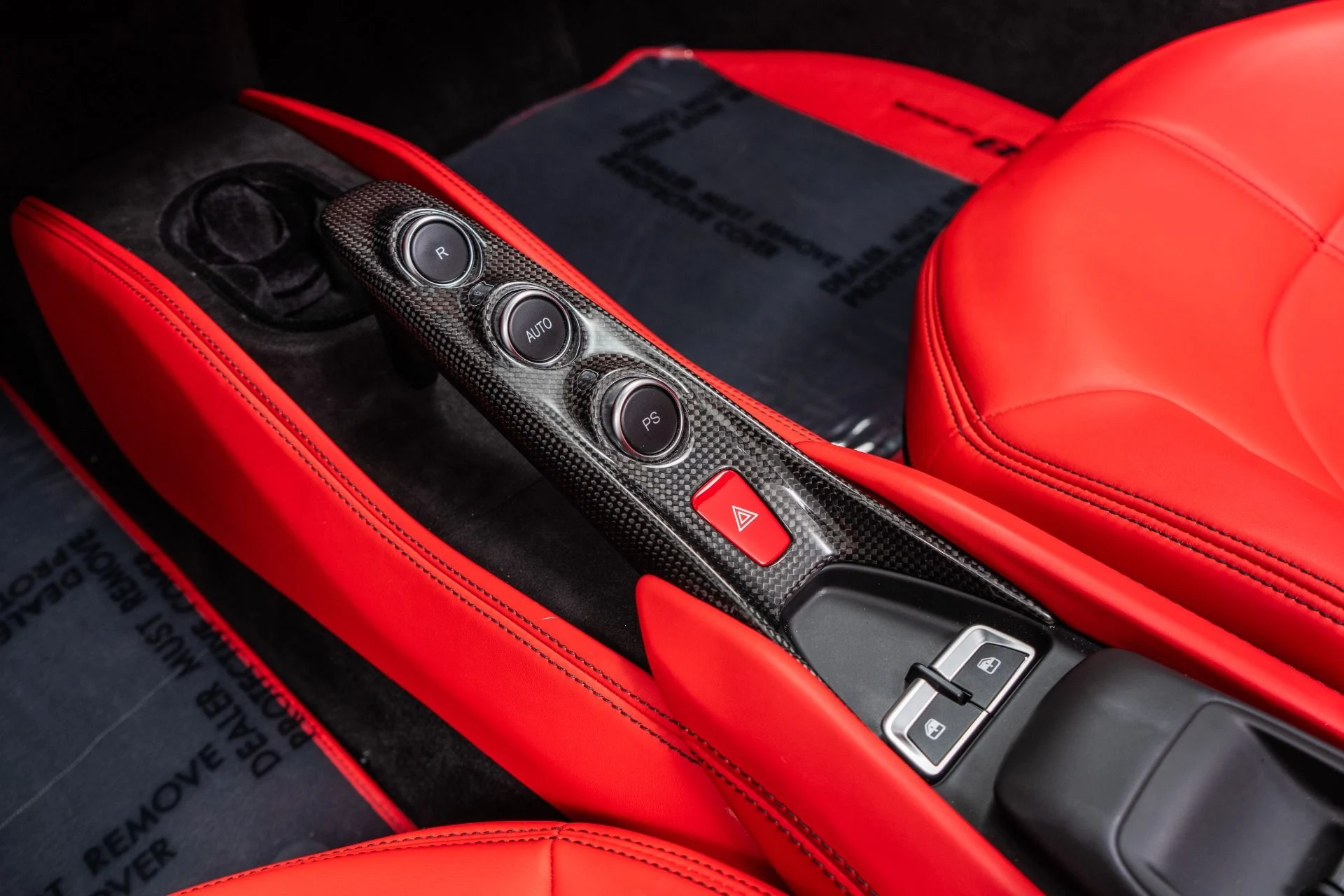 mph028_3411165286_Used_2023_Ferrari_F8_Spider_Low_Miles_Two_Tone_Paint_Carbon_Driving_Zone_Passenger_Display_1789405204_b43f355007