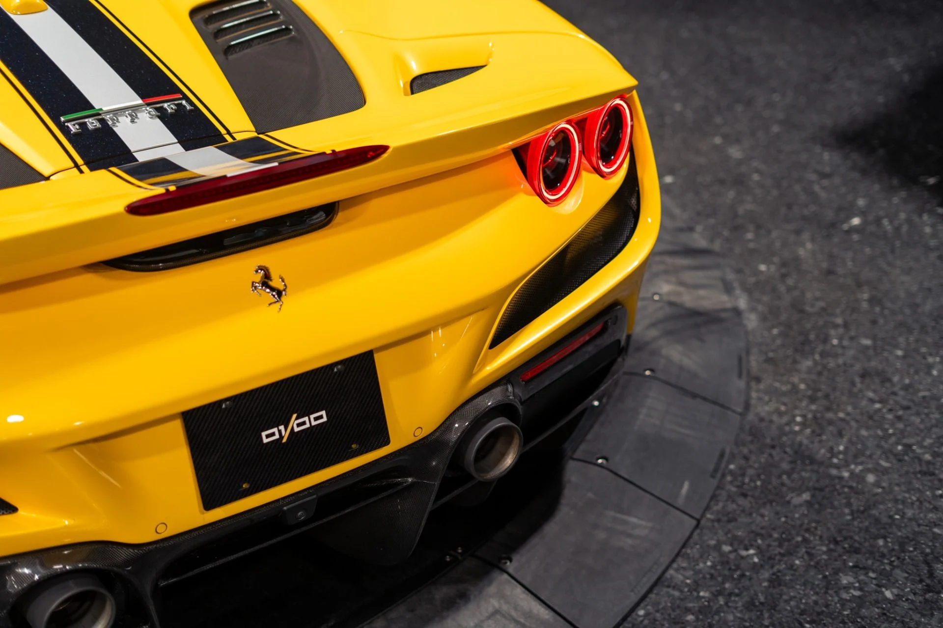 mph033_2742400164_Used_2021_Ferrari_F8_Spider_450000_MSRP_Giallo_Strato_Full_Carbon_Exterior_1786585478_053a32a0ee