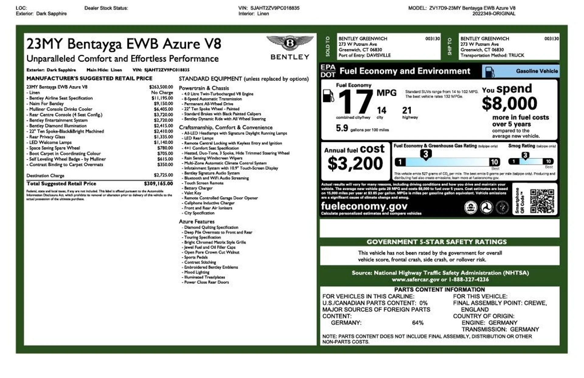 mph036_3787712719_Used_2023_Bentley_Bentayga_EWB_Azure_07961577a2