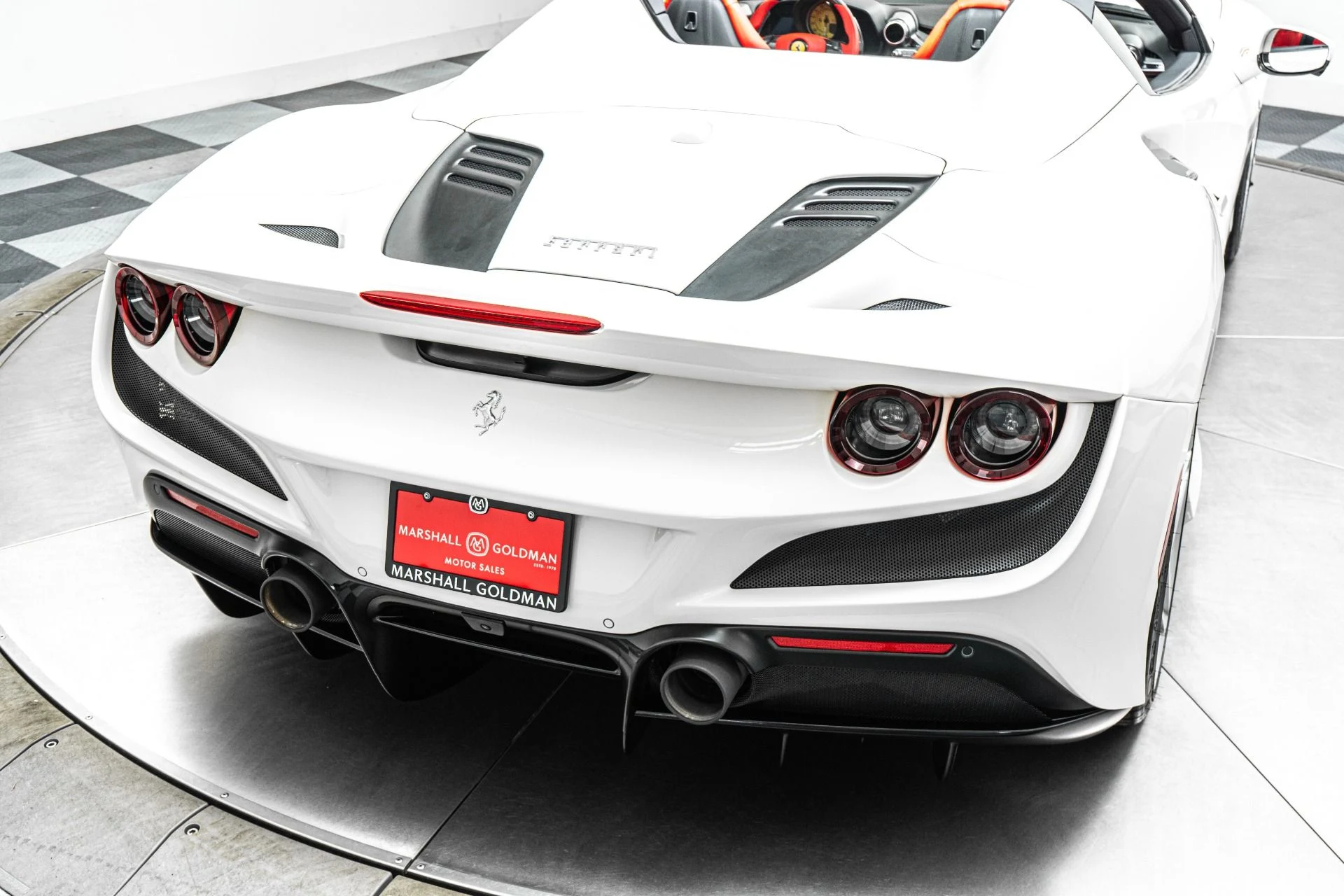mph037_2618030969_Used_2023_Ferrari_F8_Spider_Low_Miles_Two_Tone_Paint_Carbon_Driving_Zone_Passenger_Display_1789405204_424f2621f1