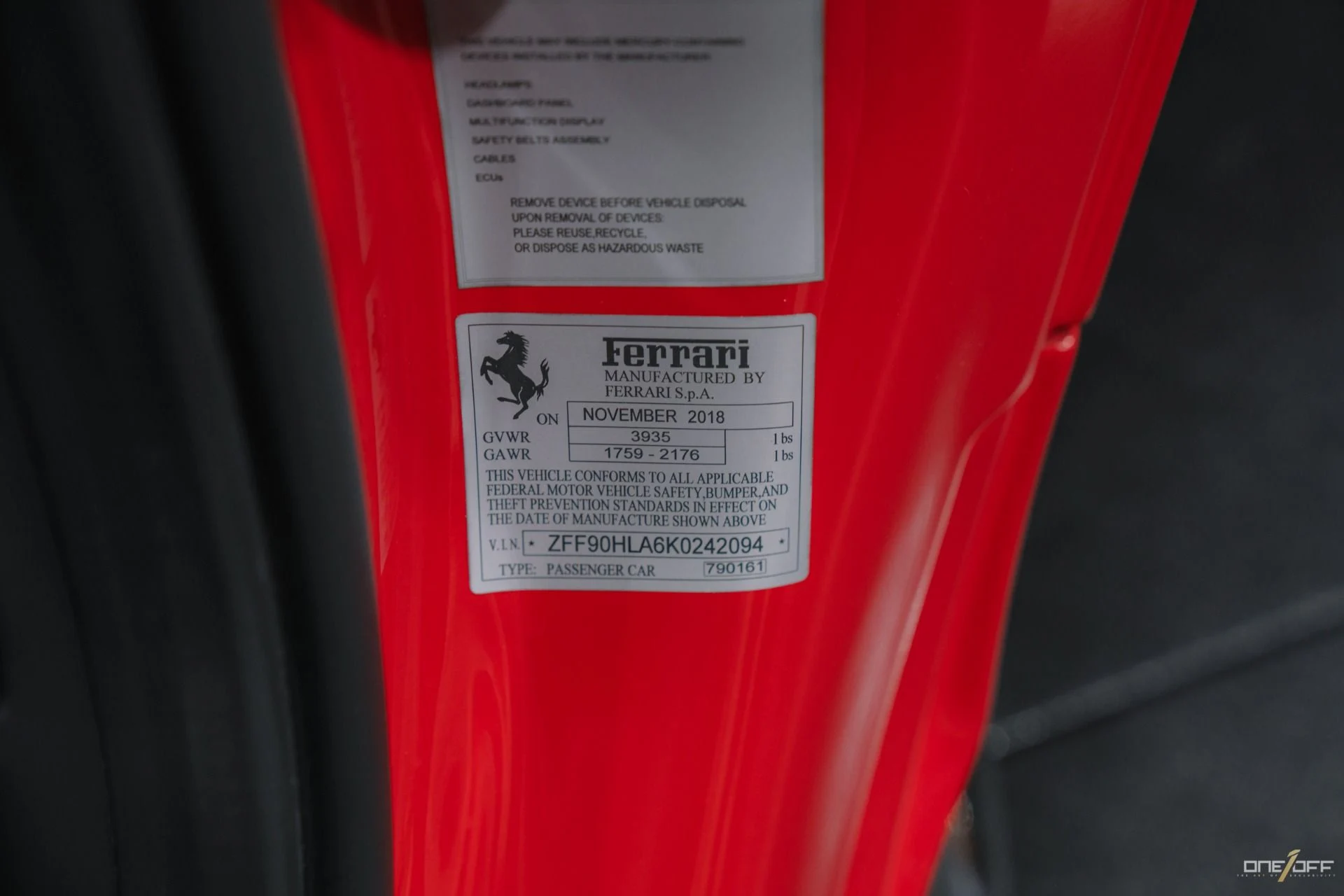 mph037_2727452268_Used_2019_Ferrari_488_Pista_ONLY_STRIPE_LESS_SPEC_ON_MARKET_Matte_Carbon_Interior_1754960231_b71b243f64