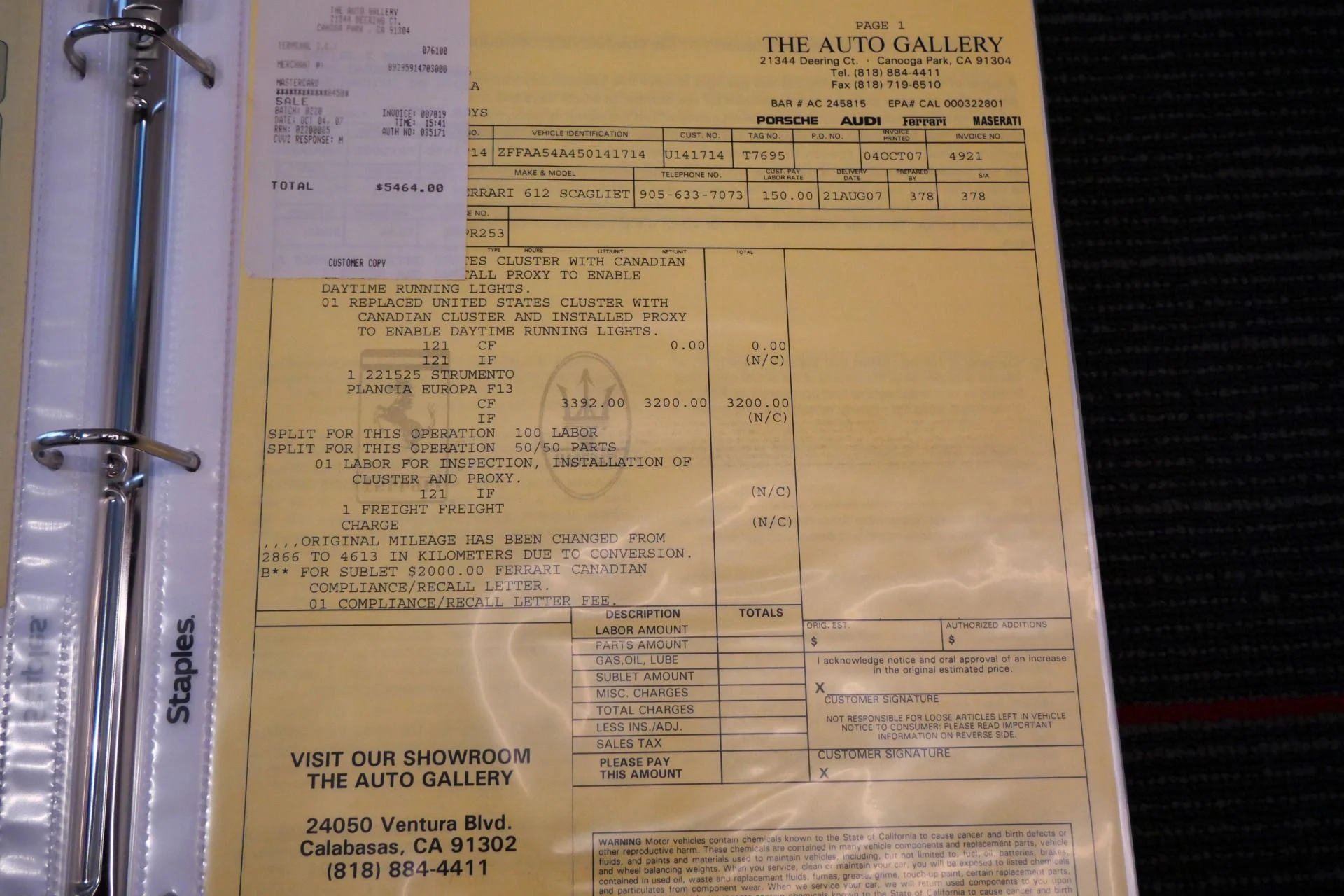 mph037_3917608118_Used_2005_Ferrari_612_Scaglietti_Daytona_Seats_Original_Window_Sticker_279_K_MSRP_1771521165_4352e552f0