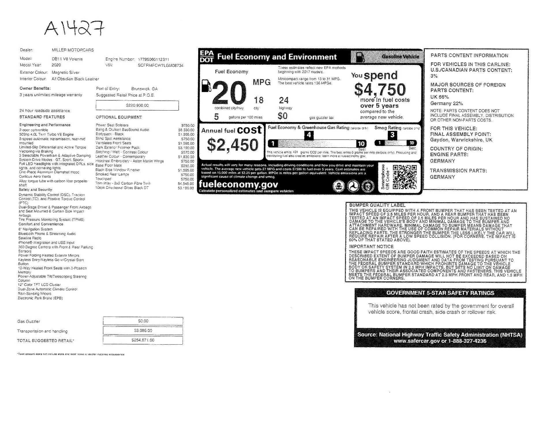 mph040_853254032_Used_2020_Aston_Martin_DB_11_Volante_Convertible_1682724443_f1ddf12410