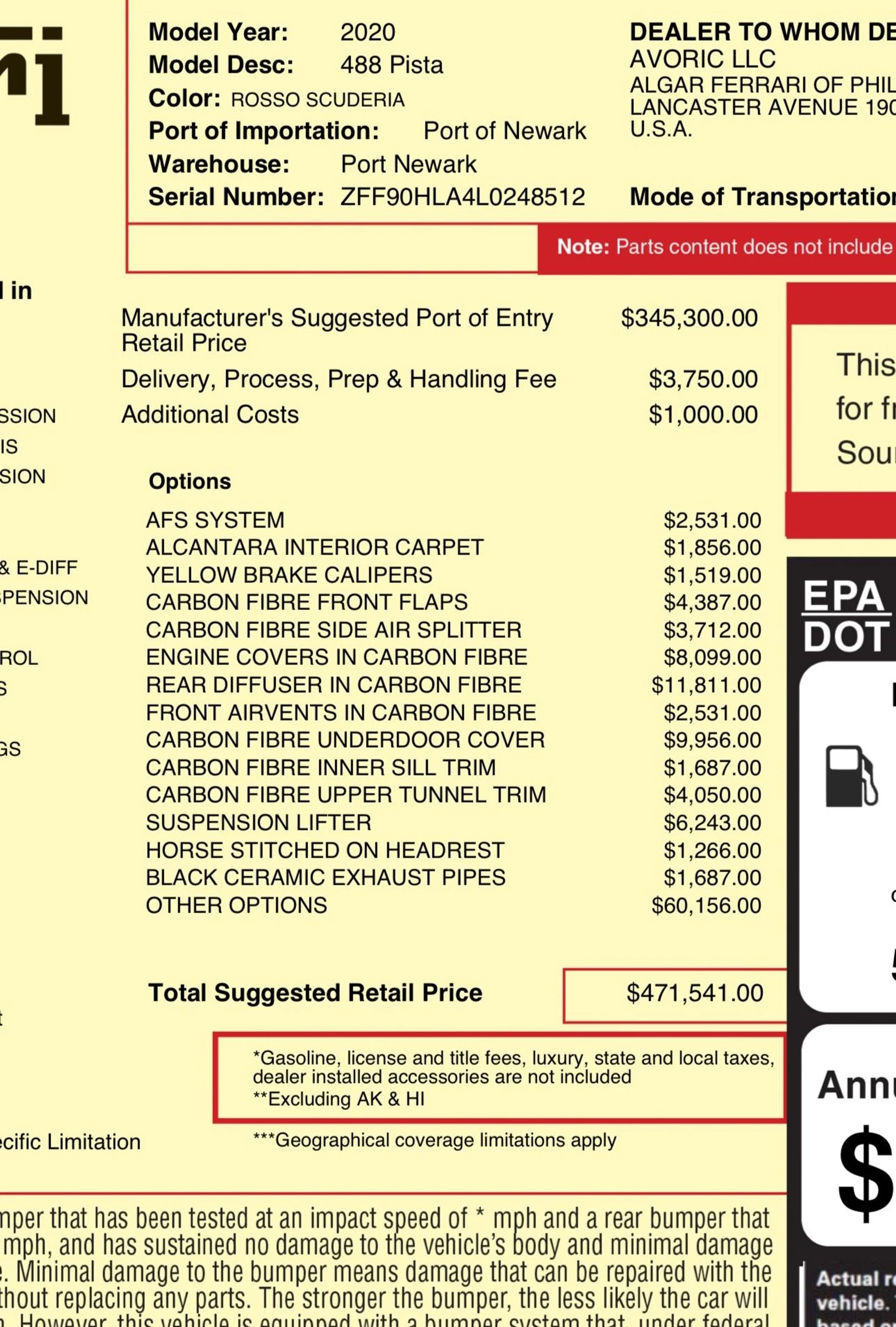mph045_3389827734_Used_2020_Ferrari_488_Pista_HUGE_471541_MSRP_TASTEFUL_NOVITEC_UPGRADES_1764538087_69e932715c