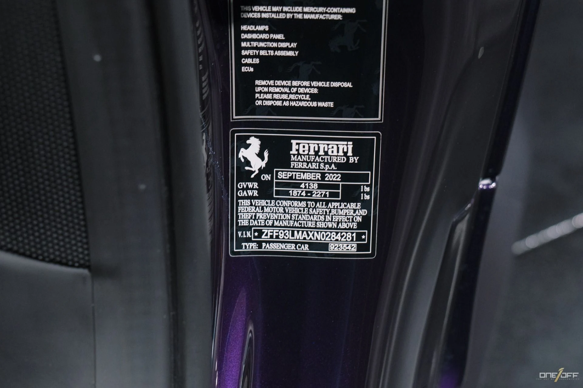 mph047_3206490505_Used_2022_Ferrari_F8_Spider_Tailor_Made_Viola_Hong_Kong_512000_MSRP_Painted_Shields_ANRKY_1758682592_1361951c56
