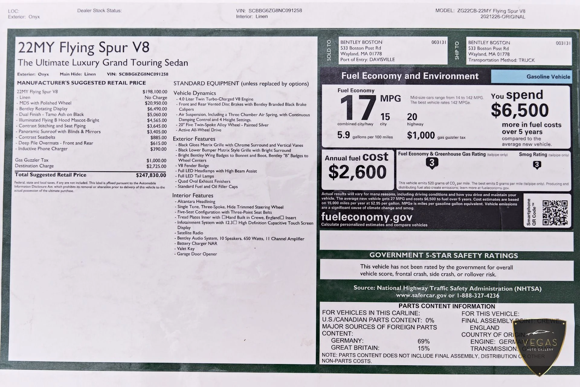 mph090_2884434181_Used_2022_Bentley_Flying_Spur_V8_1782495136_96e0bb20c7